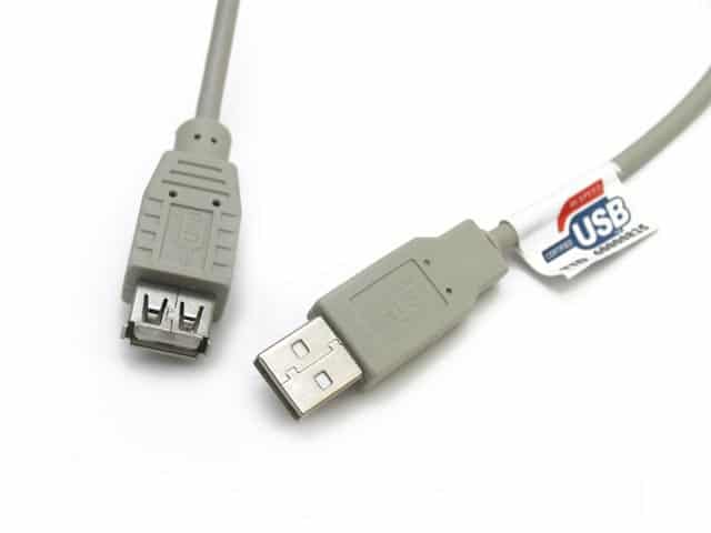 Kábel USB Hosszabbító Value USB 2.0 A (Female) - A (Male) 1.8m