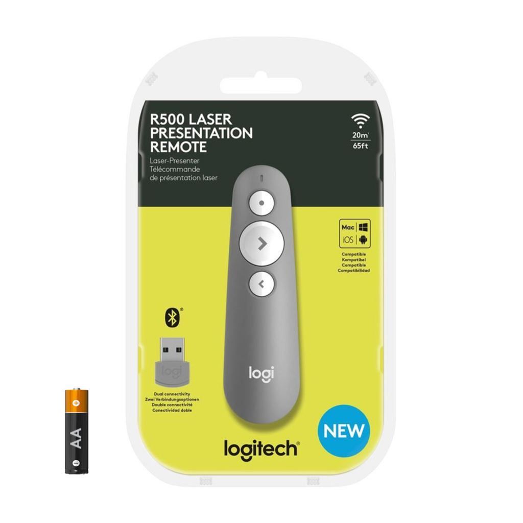 Logitech Wireless Presenter R500 Grau (910-006520)