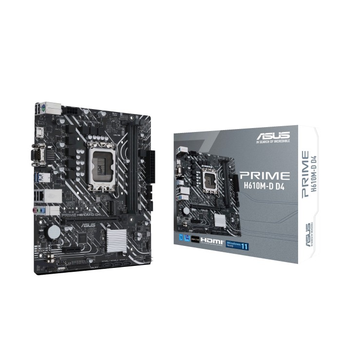 ASUS Prime H610M-D D4 mATX S1700 DDR4