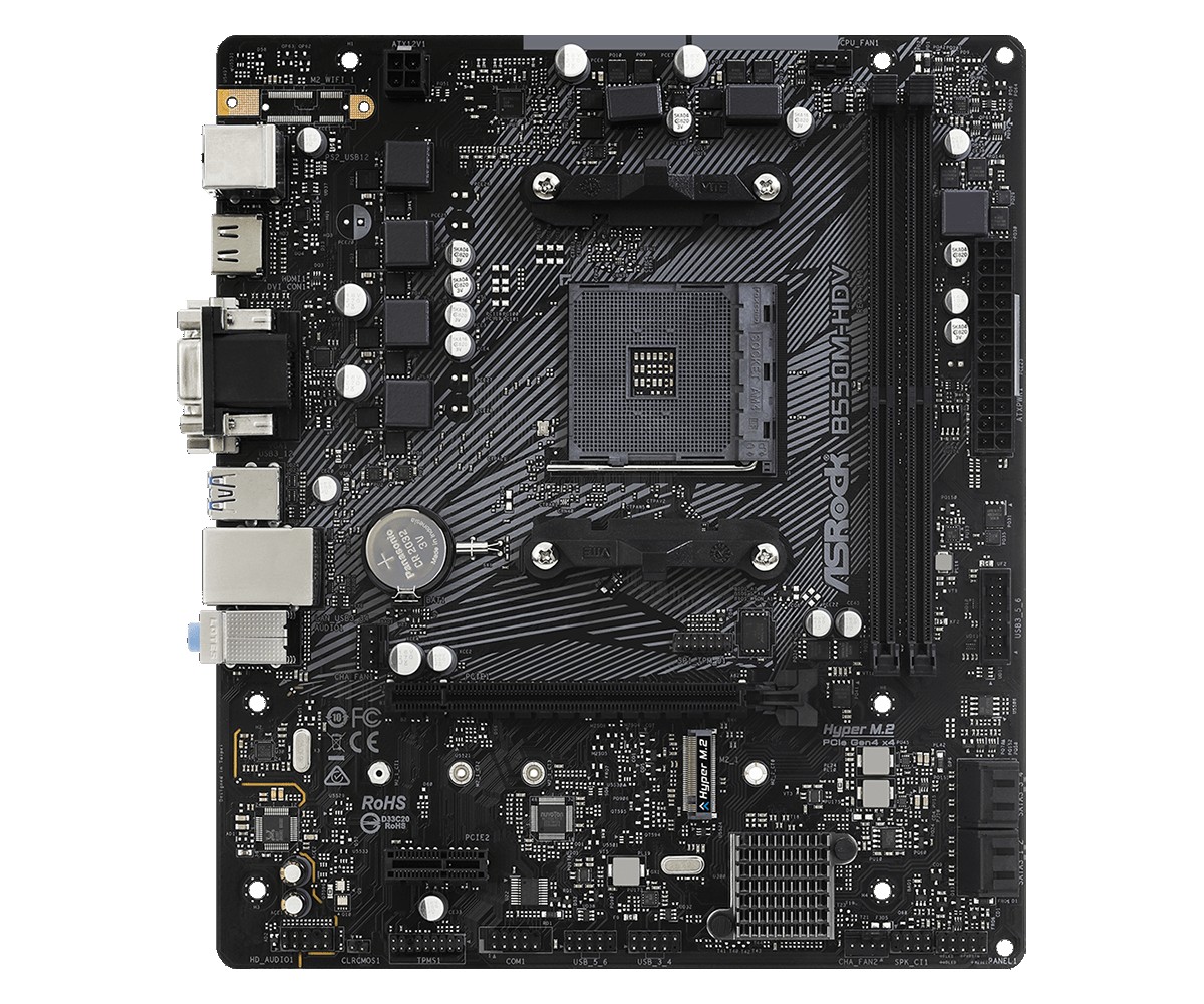 ASRock B550M-HDV mATX AM4 DDR4
