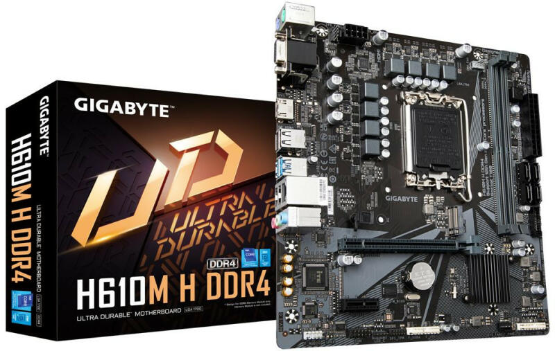 Gigabyte H610M H mATX S1700 DDR4