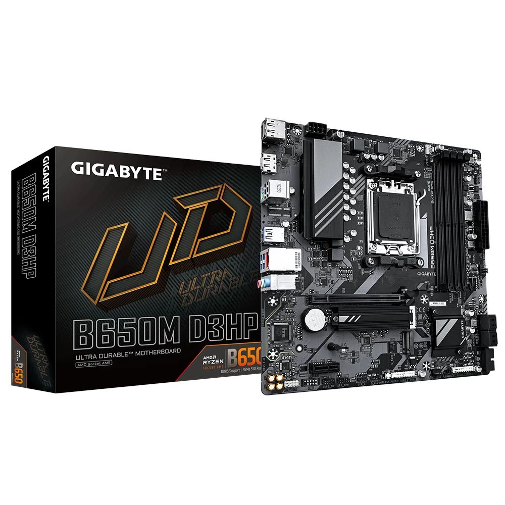 Alaplap Gigabyte B650M D3HP mATX AM5 DDR5