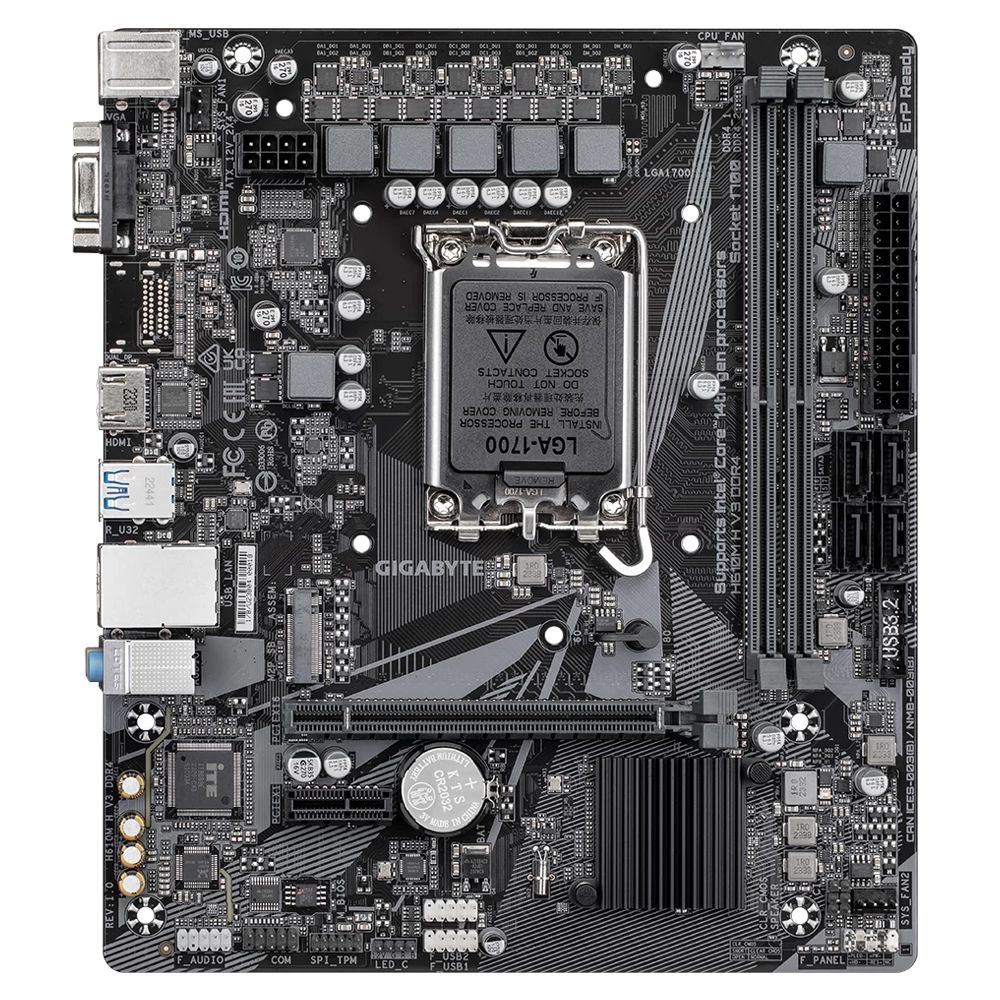 Alaplap Gigabyte H610M H V3 mATX S1700 DDR4