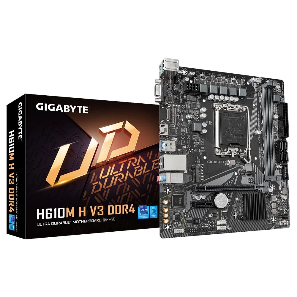 Alaplap Gigabyte H610M H V3 mATX S1700 DDR4