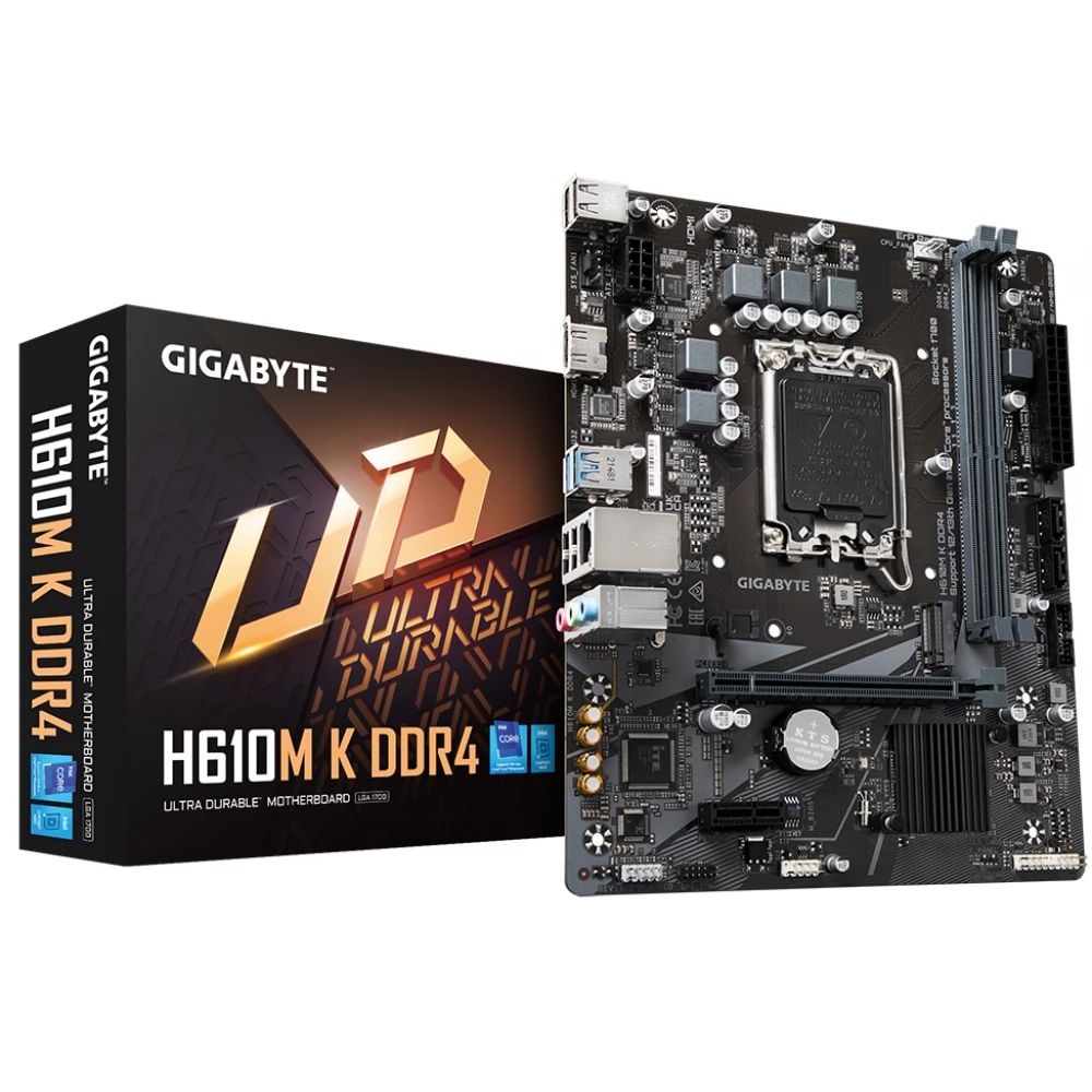 Alaplap Gigabyte H610M K mATX S1700 DDR4