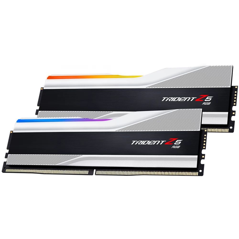 RAM DDR5 32GB (2x16) 6400MHz G.Skill Trident Z5 RGB LED Ezüst