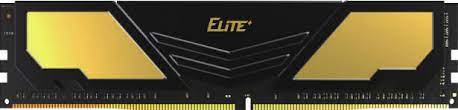 RAM DDR4 4GB (1x4) 2666MHz Teamgroup Elite Plus Black/Gold