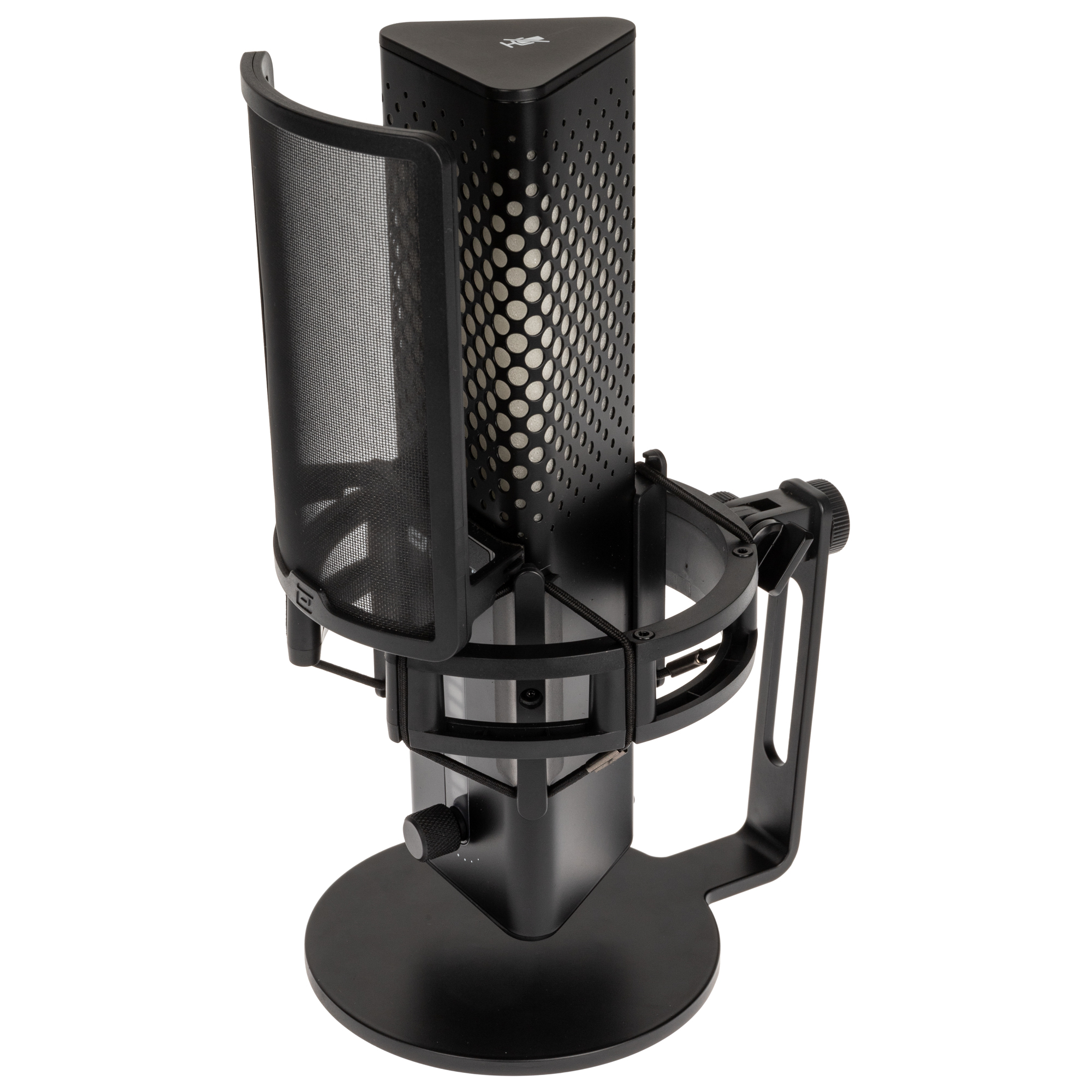 Mikrofon Endgame Gear XSTRM RGB kardioid kondenzátor USB Fekete