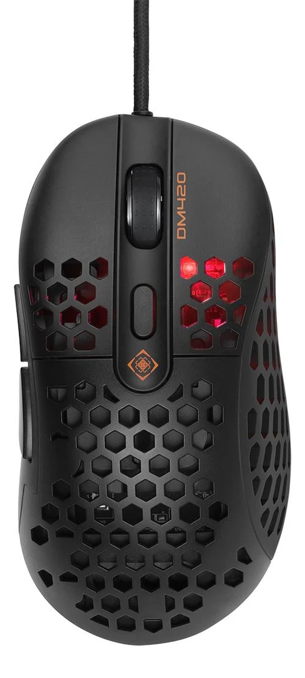 DELTACO GAMING DM420 Lightweight gaming mouse, black