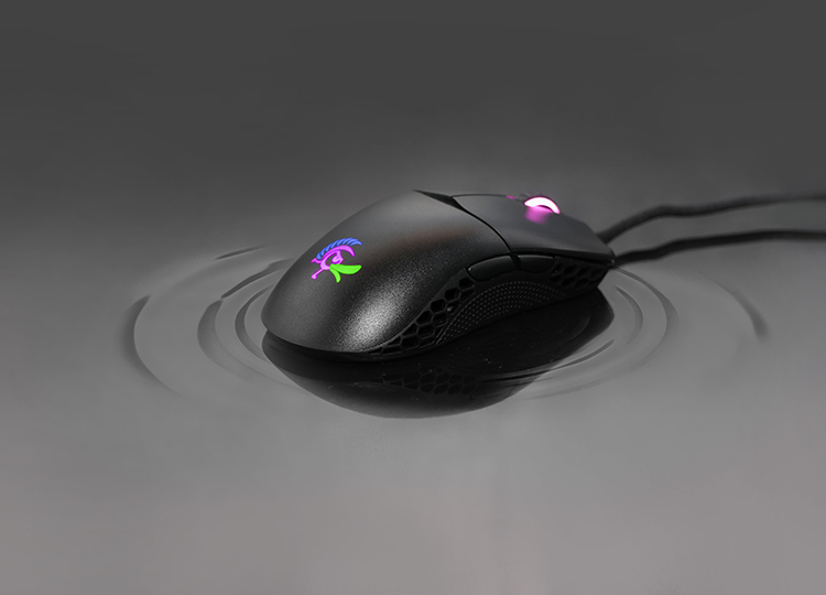 Ducky Feather A-RGB LED Gaming Maus