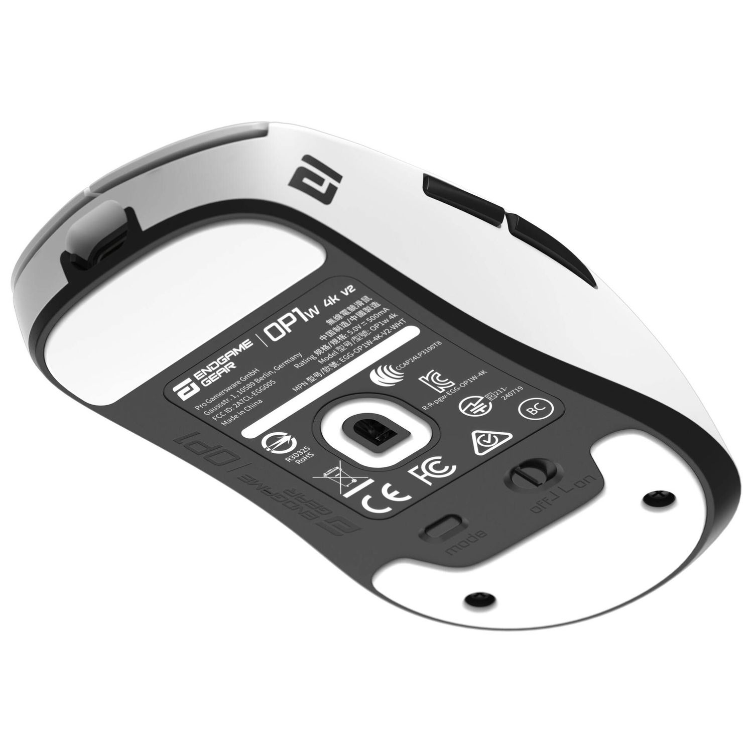 Endgame Gear OP1w 4k v2 Wireless Gaming Mouse, 4,000Hz -