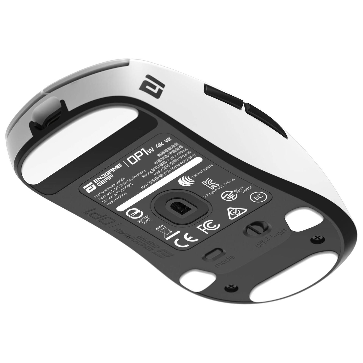 Endgame Gear OP1w 4k v2 Wireless Gaming Mouse, 4,000Hz -