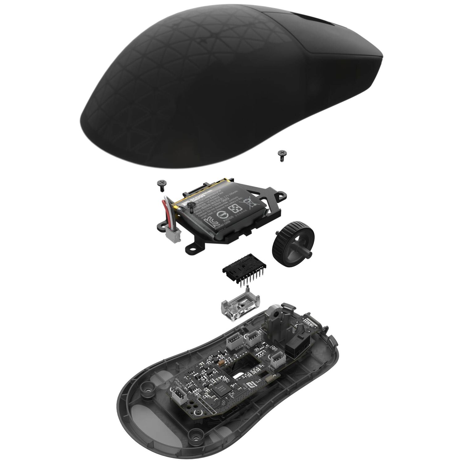 Endgame Gear OP1w 4k v2 Wireless Gaming Mouse, 4,000Hz - Dark Frost