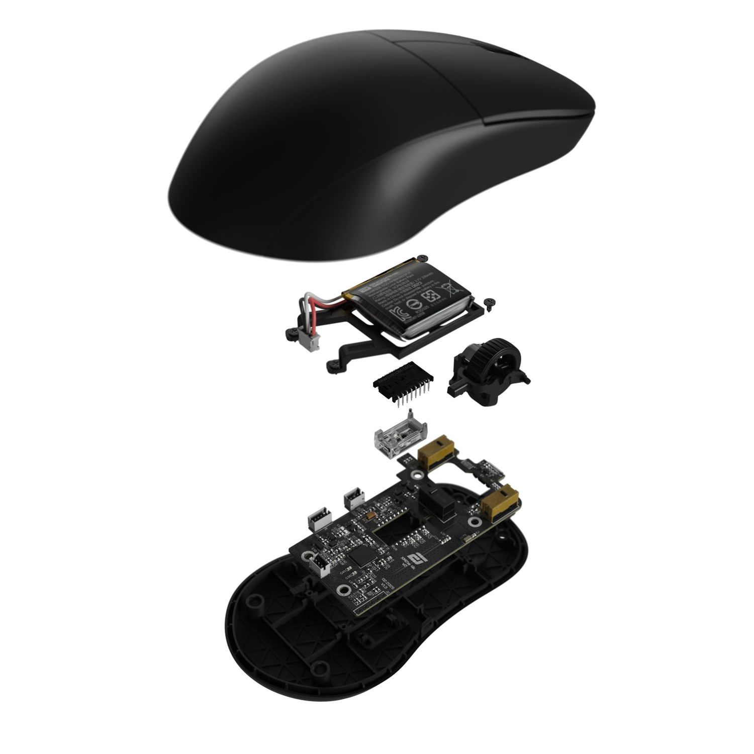 Endgame Gear XM2w 4k v2 Gaming Mouse, 4,000Hz - black
