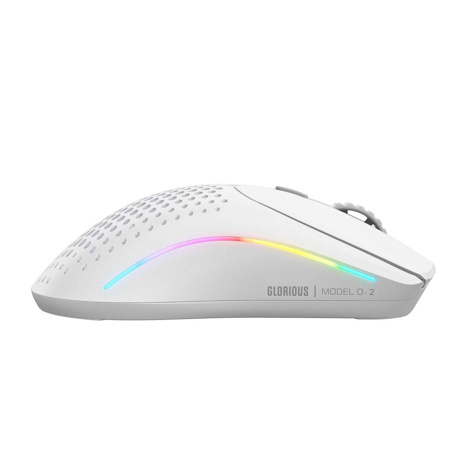 Glorious Model O 2 Mini Wireless Gaming Mouse, RGB - Matte White