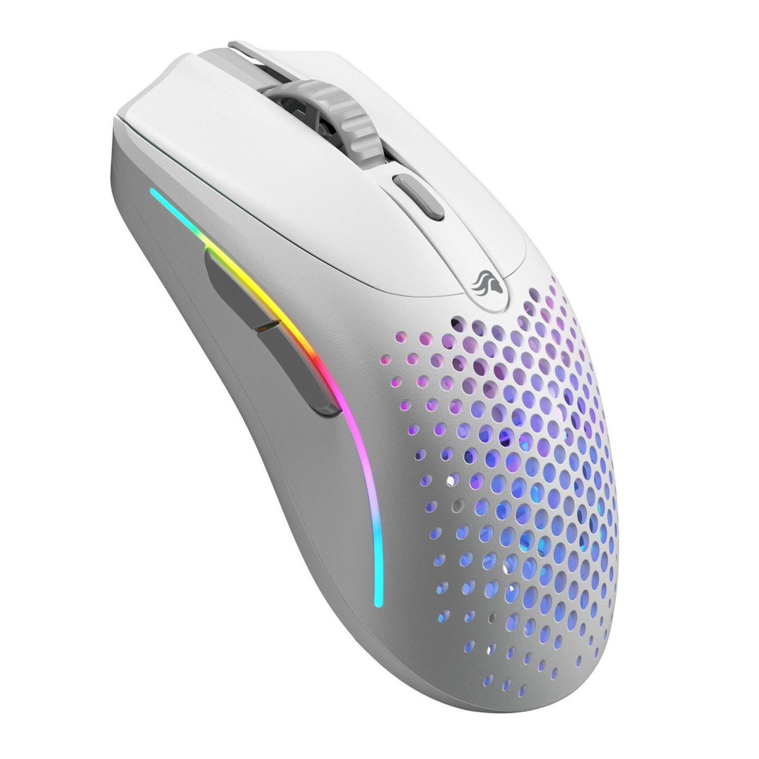 Glorious Model O 2 Mini Wireless Gaming Mouse, RGB - Matte White