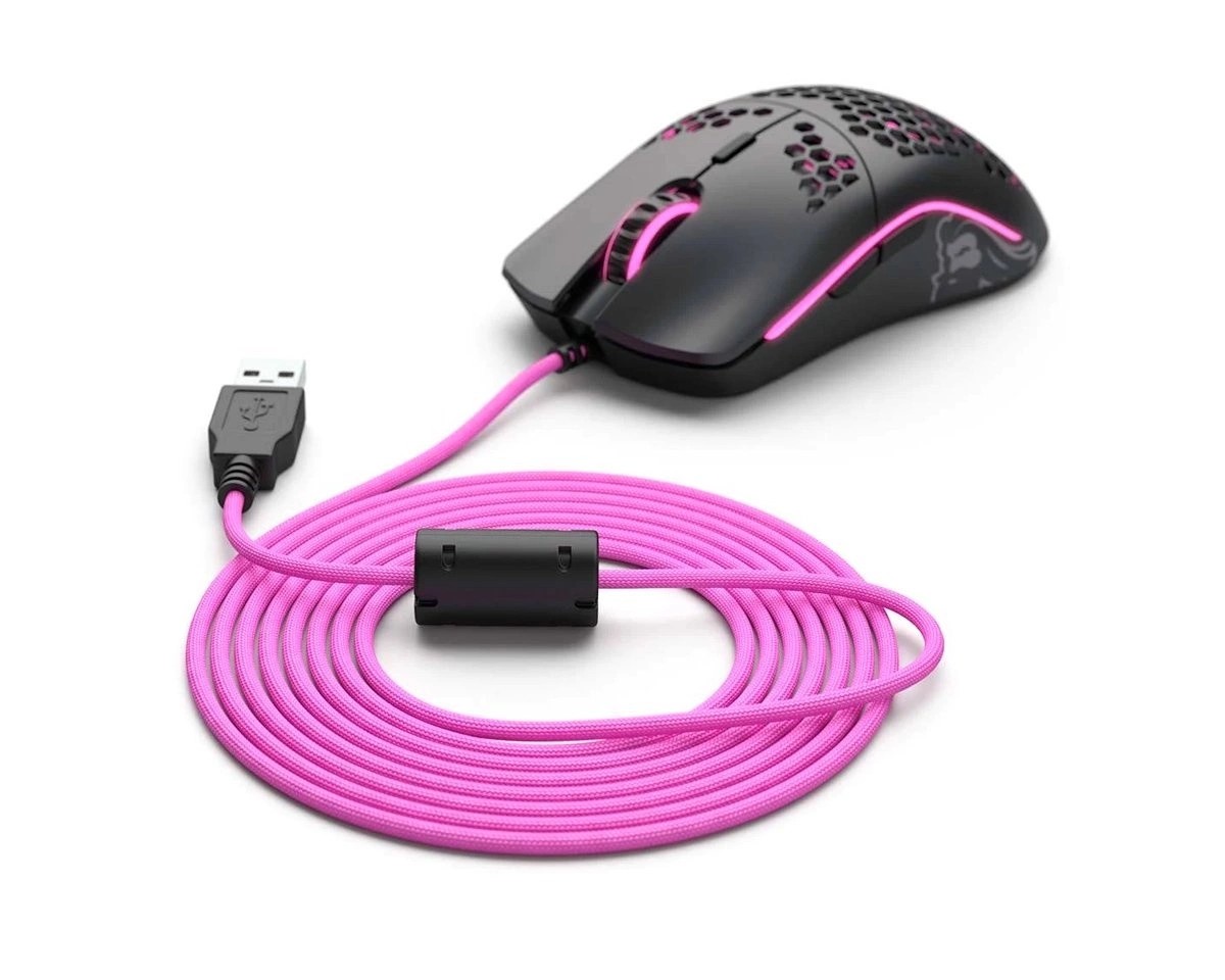 Egér kiegészítő Glorious Ascended Cable V2 - Majin Pink