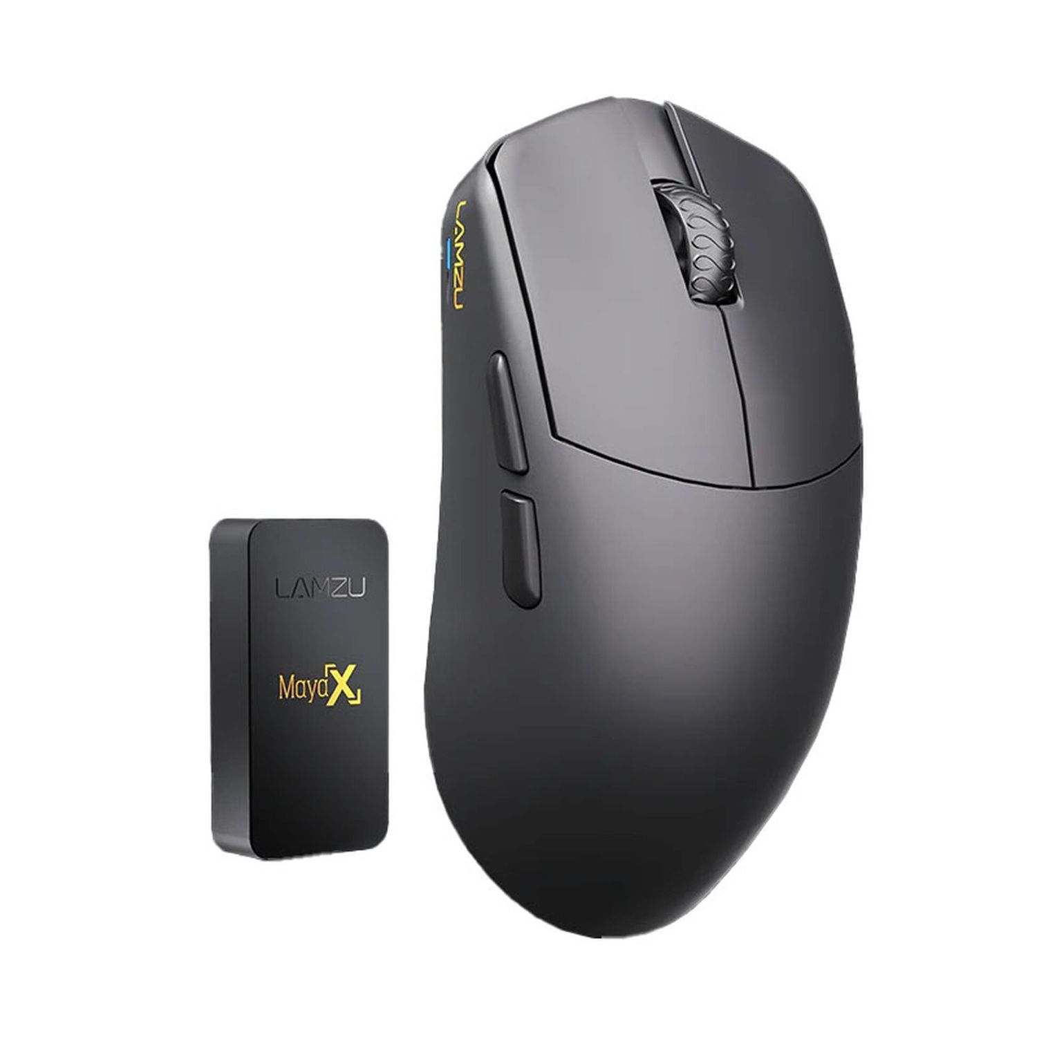 Lamzu Maya X Gaming Maus, 8.000Hz - Charcoal Black