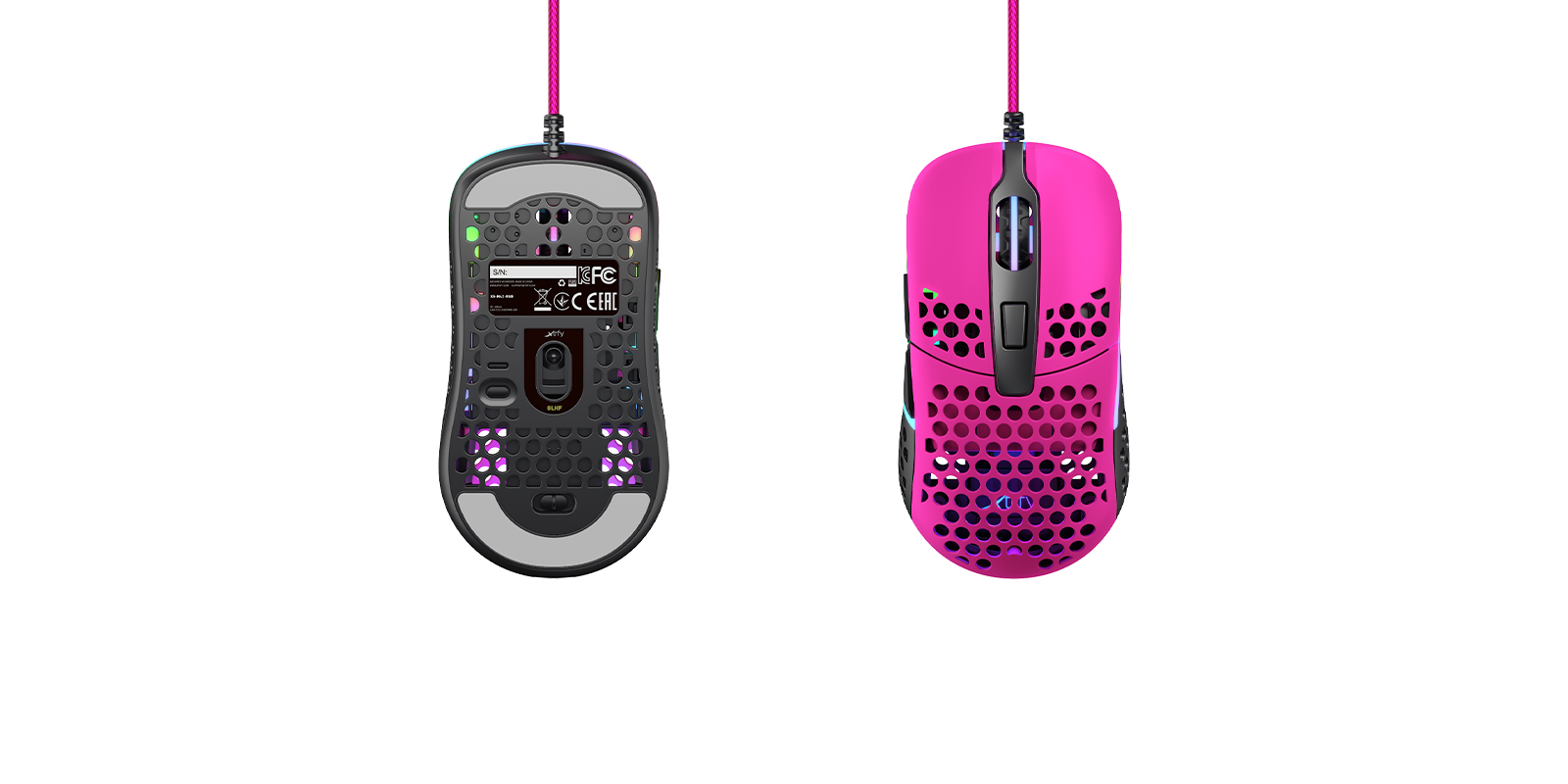 Xtrfy M42 RGB Gaming Mouse - Pink