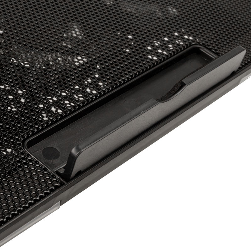 Notebook hűtő Kolink KL-F500 17.3" ARGB" 6x7cm venti fekete