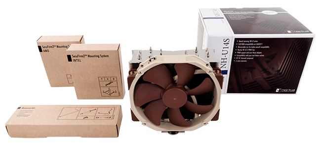 Noctua NH-U14S Ultra-Quiet Slim CPU Cooler with NF-A15 Fan
