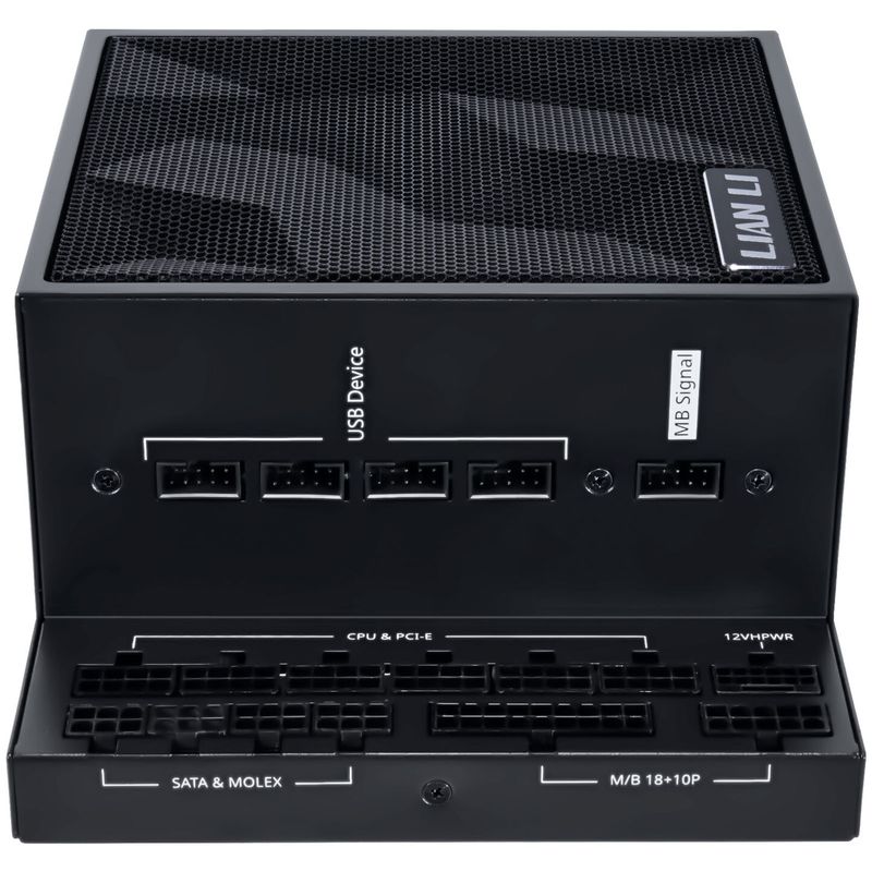 Tápegység Lian Li EDGE EG0850 80 PLUS Platinum, PCIe 5.1, ATX 3.1, 850 Watt, fekete