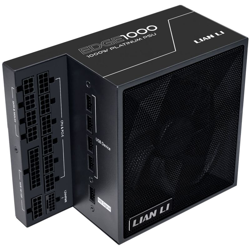 Lian Li EDGE EG1000 80 PLUS Platinum, PCIe 5.1, ATX 3.1 - 1000 Watt, black