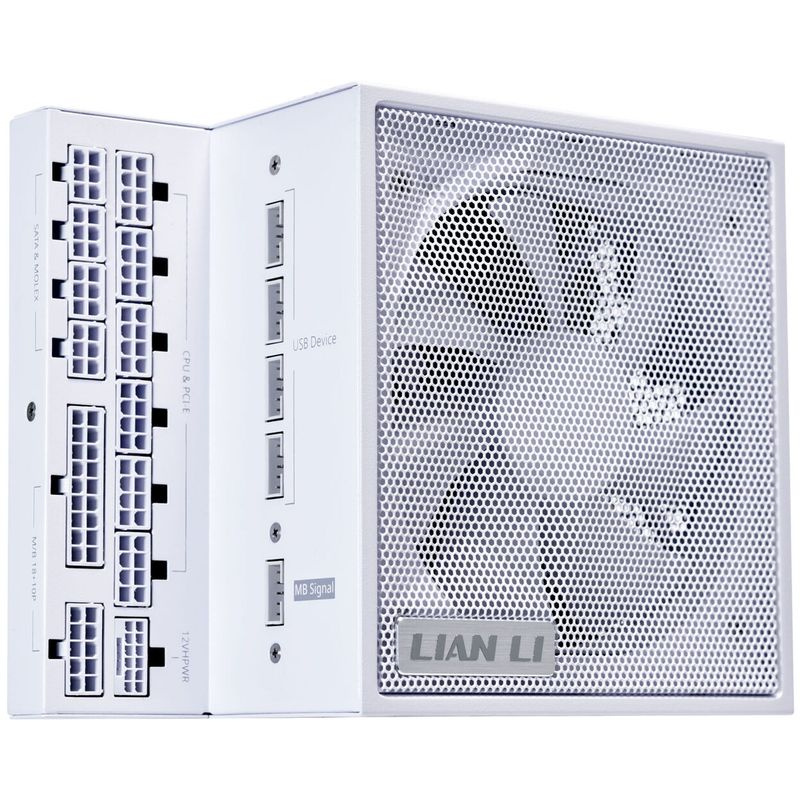 Lian Li EDGE EG1000 80 PLUS Platinum, PCIe 5.1, ATX 3.1 - 1000 Watt, white