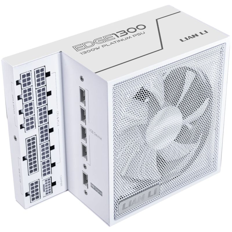 Lian Li EDGE EG1300 80 PLUS Platinum, PCIe 5.1, ATX 3.1 - 1300 Watt, white