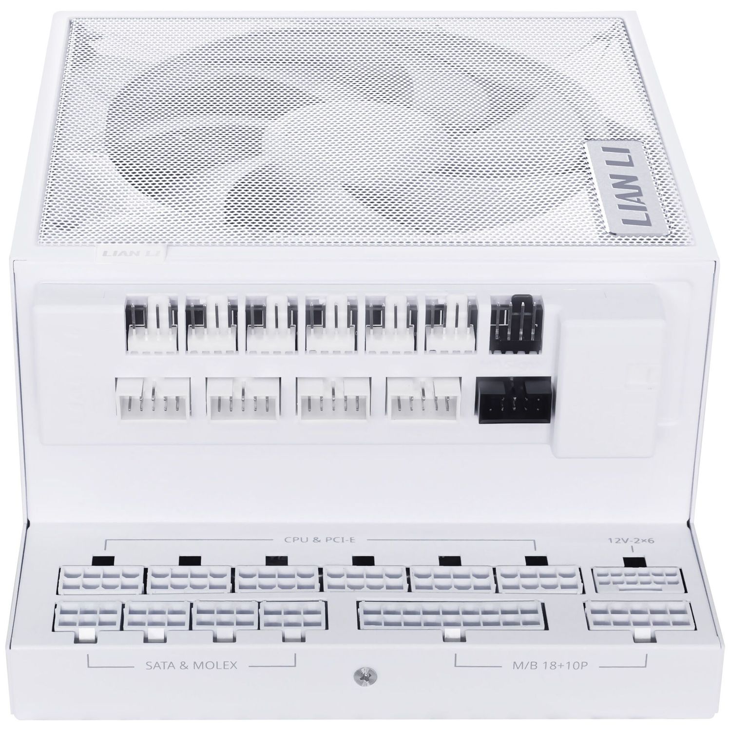 Lian Li EDGE GOLD 1200 80 PLUS Gold power supply, PCIe 5.1, ATX 3.1 - 1,200 watts, white, includi