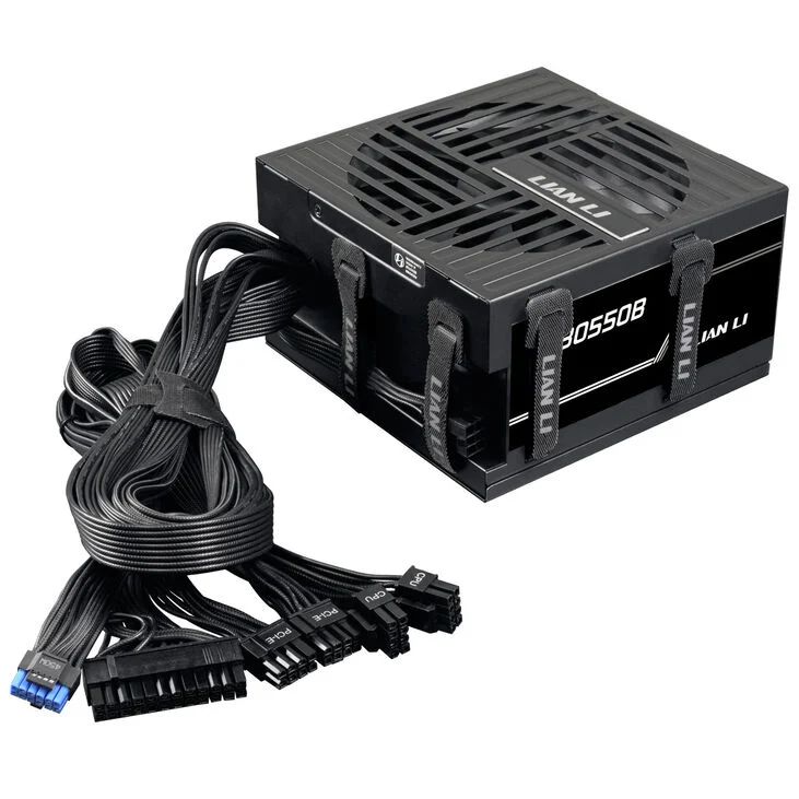 Lian Li RB Series tápegység, 550 Watt - fekete