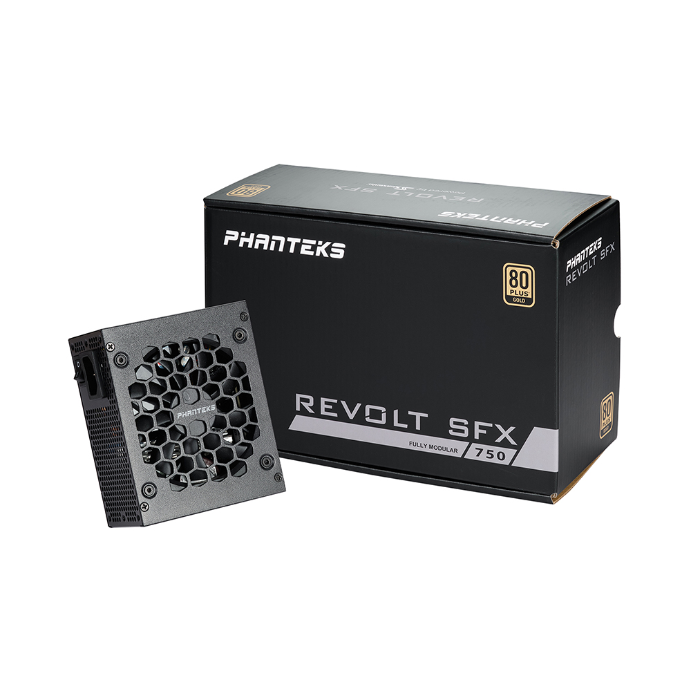 PHANTEKS Revolt SFX 80 PLUS Gold power supply, modular - 750 watts