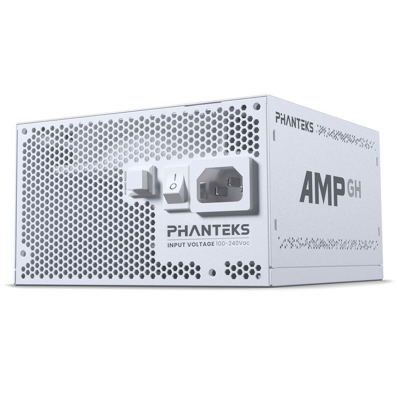 Tápegység PHANTEKS AMP GH 750W 80 PLUS Gold, PCIe 5.1, ATX 3.1 - 750 Watt, Fehér