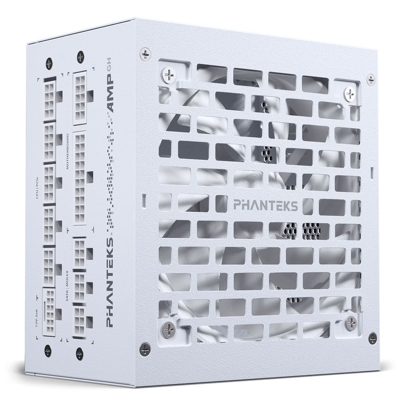 Tápegység PHANTEKS AMP GH 750W 80 PLUS Gold, PCIe 5.1, ATX 3.1 - 750 Watt, Fehér