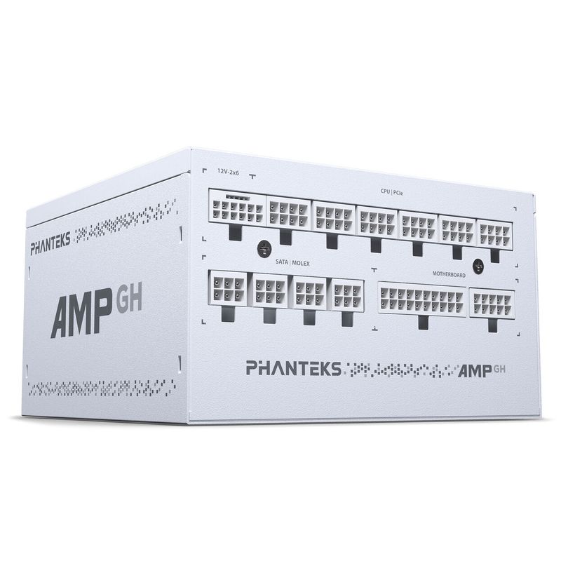 Tápegység PHANTEKS AMP GH 1000W 80 PLUS Platinum, PCIe 5.1, ATX 3.1 - 1000 Watt, Fehér