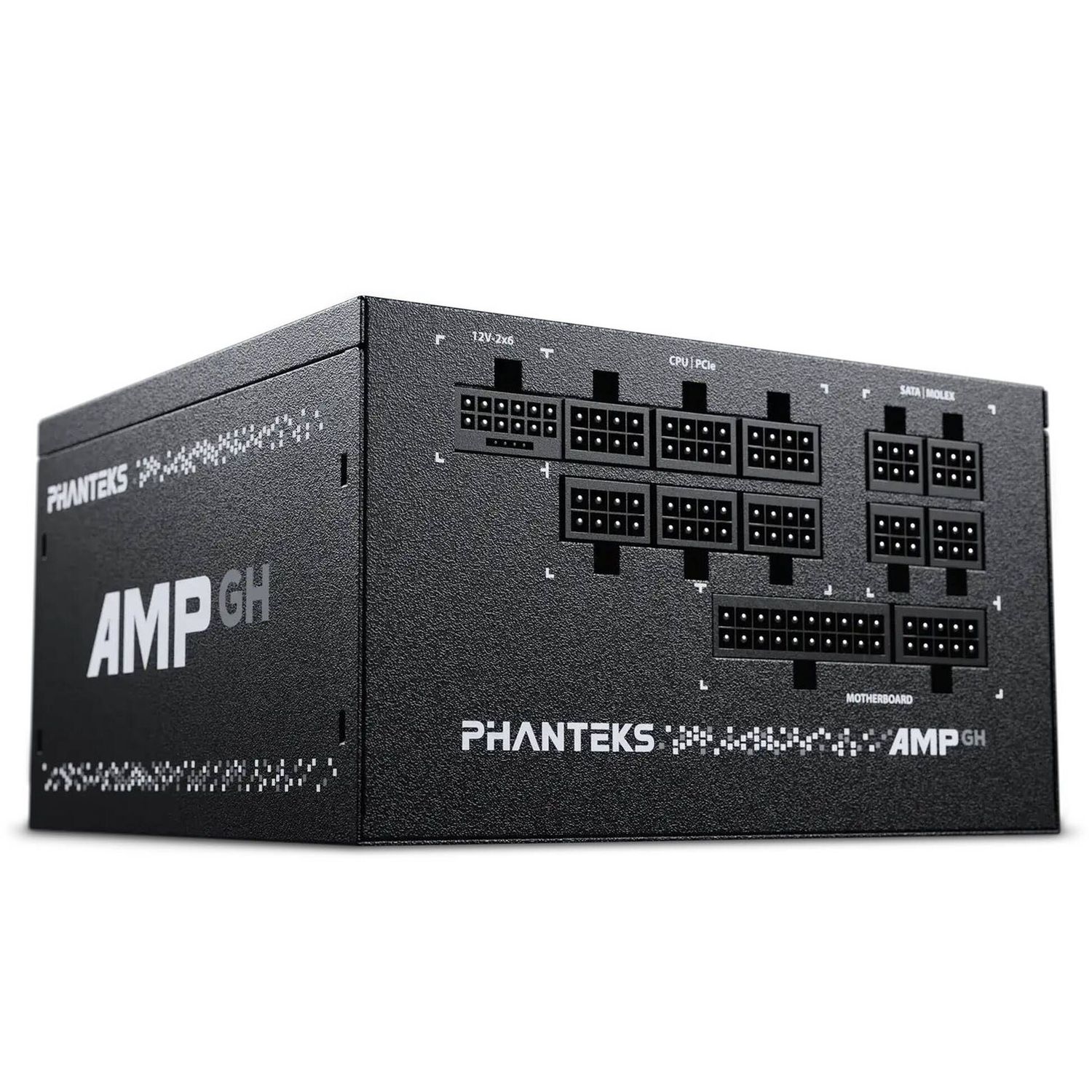 Phanteks AMP GH V2 1000 W Platinum, ATX 3.1, PCIe 5.1, Fully Modular, Black