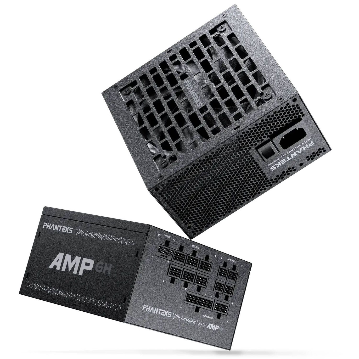 Phanteks AMP GH V2 1000 W Platinum, ATX 3.1, PCIe 5.1, Fully Modular, Black