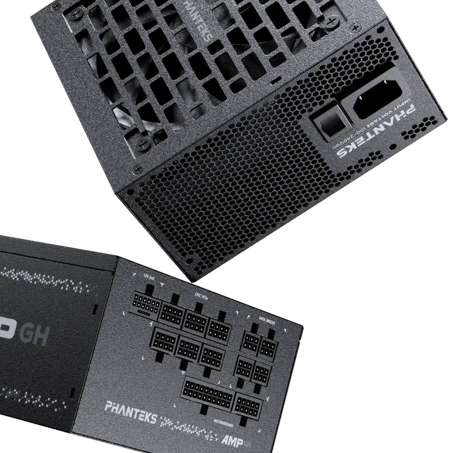 Phanteks AMP GH V2 1000 W Platinum, ATX 3.1, PCIe 5.1, Fully Modular, Black