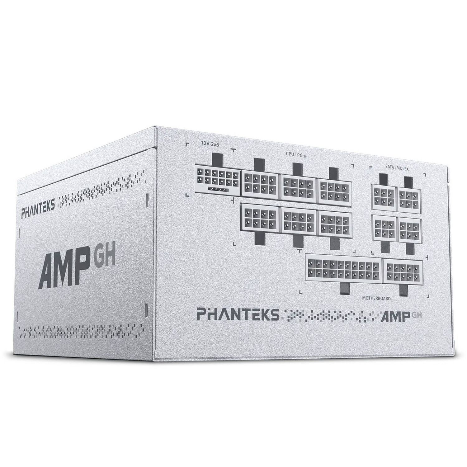 Phanteks AMP GH V2 1200 W Platinum, ATX 3.1, PCIe 5.1, Fully Modular, White