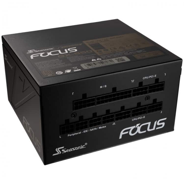 Tápegység Seasonic Focus GX-850 850W 12cm ATX BOX 80+ Gold Moduláris