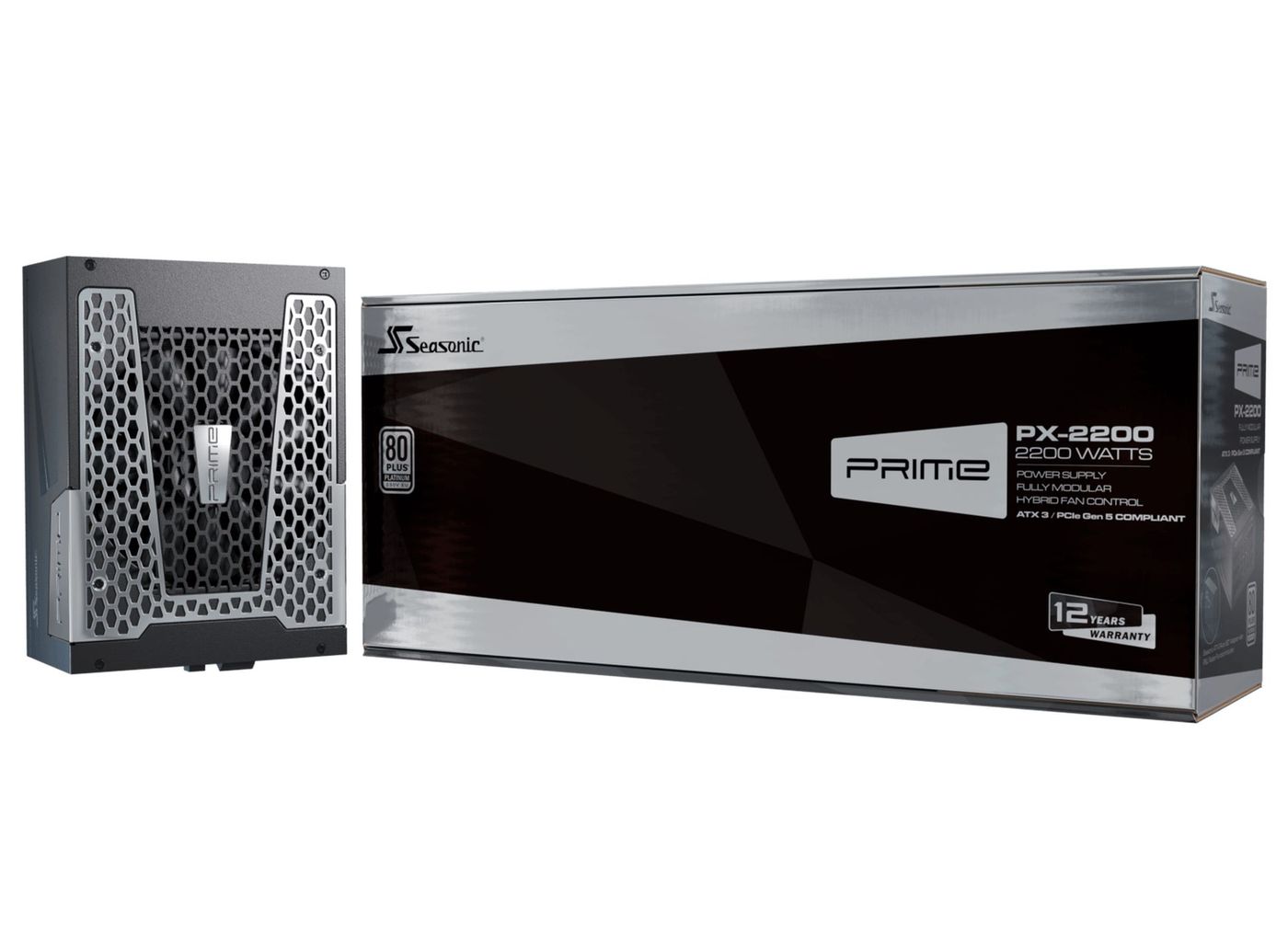 Power supply Seasonic Prime PX-2200 2000W 14cm ATX BOX 80+ Platinum Modular