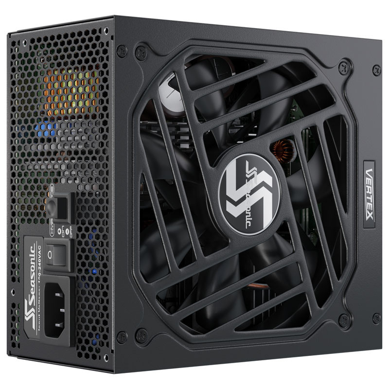 Seasonic Vertex GX 80 PLUS Gold Power supply, modular, ATX 3.0, PCIe 5.0 - 1000 Watt