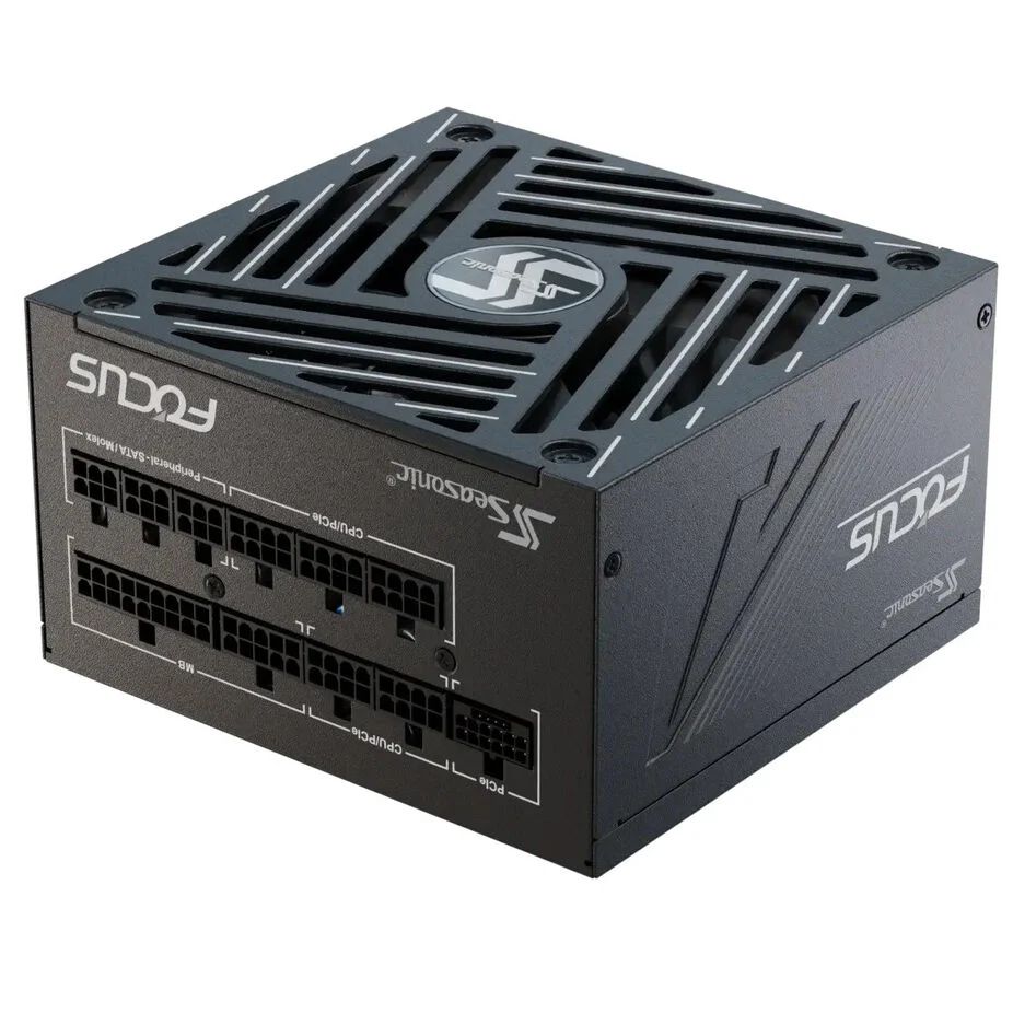 Tápegység Seasonic Focus GX-1000 1000W ATX 3.1, PCIe 5,1, 13.5cm, 80+ Gold, Moduláris