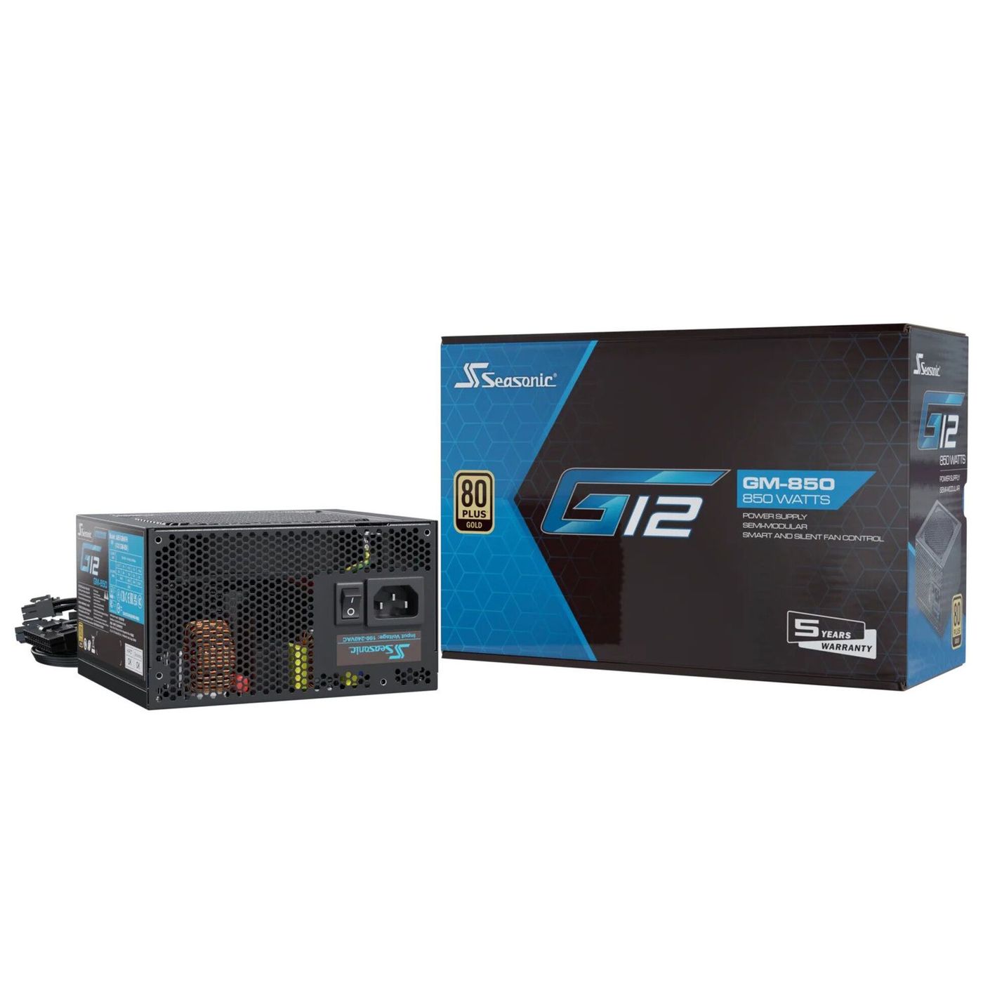 Power supply Seasonic G12 GM-850 850W 12cm ATX BOX 80+ Gold Modular