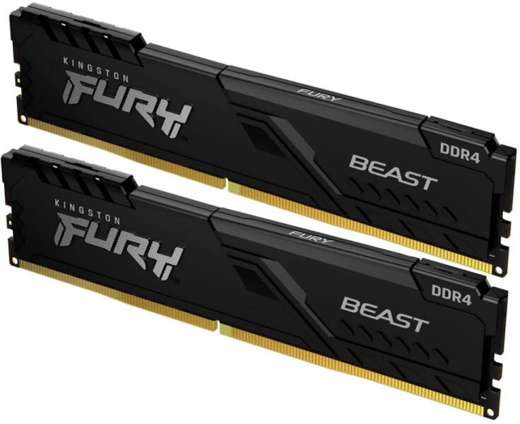 RAM DDR4 16GB (2x8) 3200MHz Kingston Fury Beast Kit