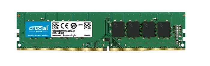 RAM DDR4 8GB (1x8) 2400MHz Crucial