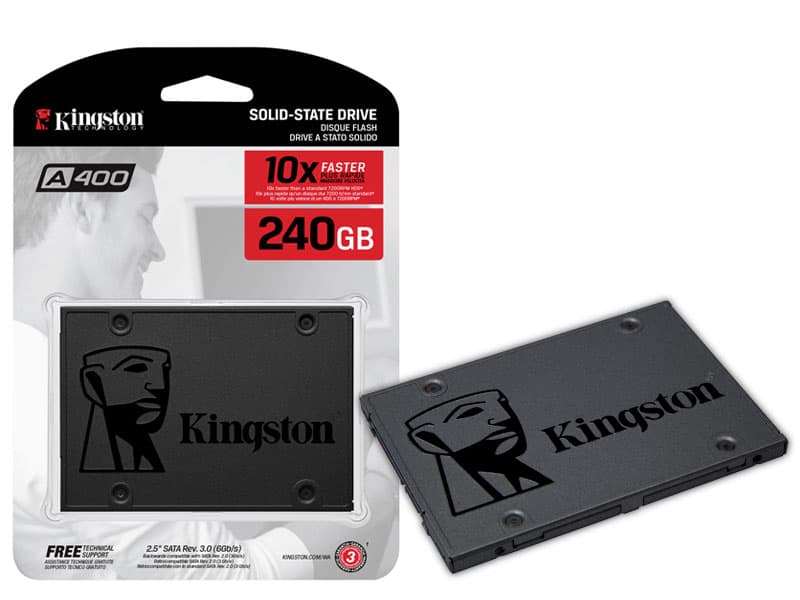 SSD SATA Kingston 240GB 2.5 A400