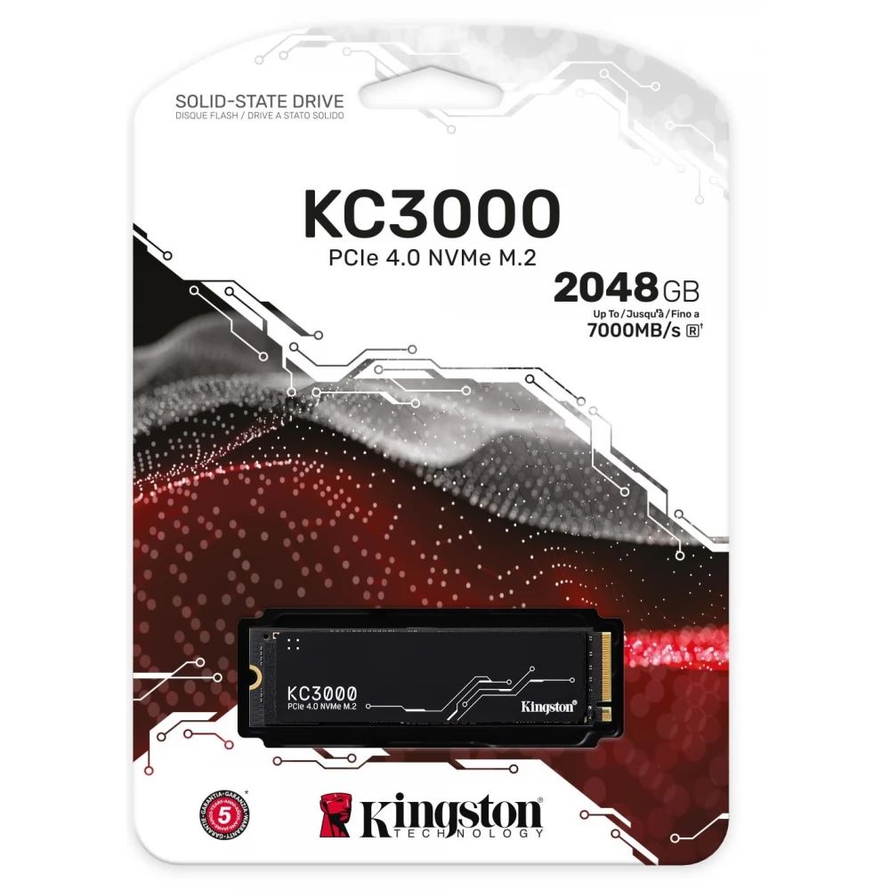 SSD M.2 Kingston KC3000 2TB NVMe 2280 PCIe 4.0