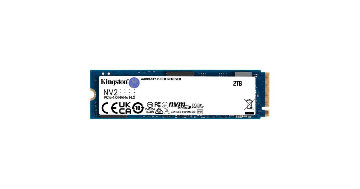 SSD M.2 Kingston 2TB NV2 NVMe 2280 PCIe 4.0