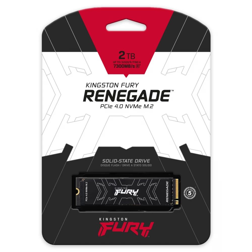 SSD M.2 Kingston Fury Renegade 2TB NVMe 2280 PCIe 4.0